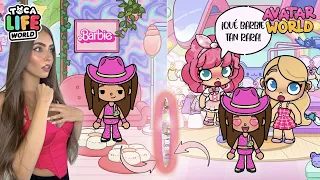 I'M ALICIA IN TOCA BOCA, BUT BARBIE IN AVATAR WORLD 💅✨ | Toca Boca and Avatar World Story