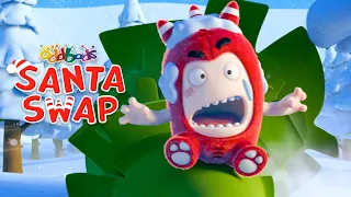 Best Oddbods Christmas Movie | BRAND NEW! | Santa Swap 🎅🎄| Funny Comedy Cartoon Episodes for Kids