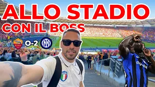 ⚽️ALLO STADIO OLIMPICO con IL BOSS | ROMA vs INTER 0-2