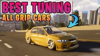 HOW TO TUNE GRIP CARS IN CARX STREET | RECOMMENDATION TUNING MADE EASY FOR GRIP / RACE SET UPS