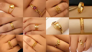 Latest Light 22k Gold Ring Designs with Weight and Price 2021| #Indhus