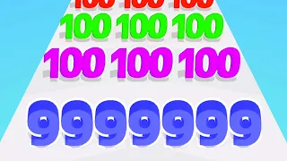 Play 1000001 Levels Tiktok Mobile Game Number Master Gameplay IOS, Android Walkthrough Freeplay