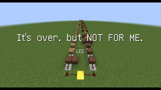 LEC - It's over. but NOT FOR ME. Minecraft noteblock piano