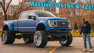 Anylevel F450 Dually Gets $25,000 Wheels & Tires!