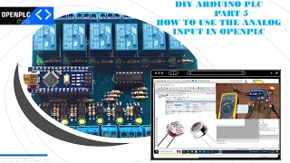 DIY Arduino PLC -  How to Use the Analog Input in OpenPLC