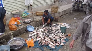 Regional market at a Chinese village near Dali (Yunnan province)