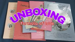 unboxing TWICE FORMULA OF LOVE album