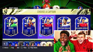 FIFA 21 TOTY FUT DRAFT CHALLENGE vs SV2!!