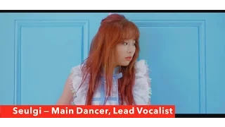 GET TO KNOW: RED VELVET (Members, positions, voices, looks) ROOKIE