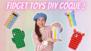 FIDGET TOYS DIY Partie 3 / COQUE POP IT // KIARA PARIS 🌸