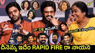 Naveen Polishetty HILARIOUS RAPID FIRE With Prema The Journalist | Miss Shetty Mr Polishetty