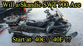 Will a Skandic SWT 900 ACE start at -40C /-40F? #shorts