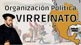 La ORGANIZACIÓN POLÍTICA del VIRREINATO en Nueva España