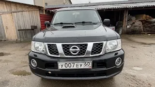 Большой Чёрный и Квадратный Nissan Patrol Y61