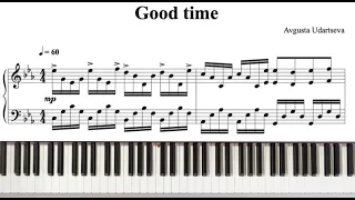 Good Time - Piano Tutorial - Sheet Music - Yamaha Dgx 670