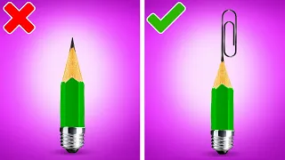 USE MAXIMUM OF SUPPLIES 🏫📝👦| Awesome Drawing Hacks And School Tricks