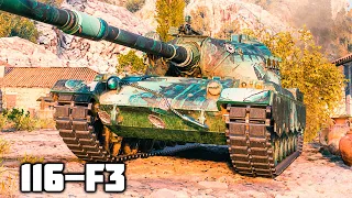 116-F3 WoT – 7 Kills, 10,1K Damage