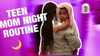 TEEN MOM NIGHT TIME ROUTINE| 17 & Pregnant| MARTI TV