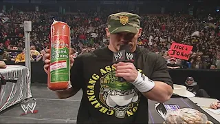 John Cena Has Christmas Gifts For Michael Cole | December 15, 2006 Smackdown