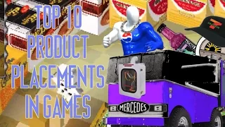 Top 10 Product Placements in Games