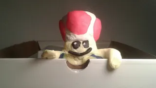 Toad dies in a car crash while jamming to Mariah Carey during a snow storm (Claymation version)