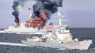 Tension Rises! US Navy Pursues Chinese Warships Due 'Aggressive Behavior' in South China Sea