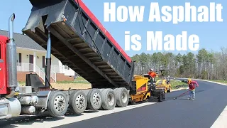 How ASPHALT is MADE in FACTORIES