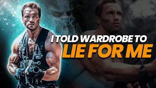 Arnold lied about his arm size