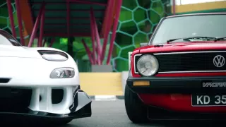 VW MK1 Meets RX7 2016