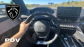 2022 PEUGEOT 3008 GT (130hp EAT8) POV TEST DRIVE & ACCELERATION