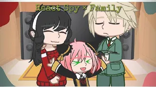 •[💋] Spy×Family reagindo a vídeos pt.2| Ft: Loid, Yor e Anya | Gacha Ultra |•