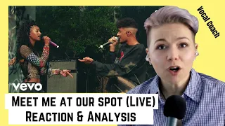 The Anxiety - Meet Me At Our Spot - New Zealand Vocal Coach Analysis and Reaction