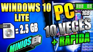 EL WINDOWS 10 LITE MAS RAPIDO DEL 2023 | Super Veloz Y Muy Ligero / Windows 10 LTSC