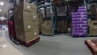 Life of a Narrow Aisle Forklift Driver