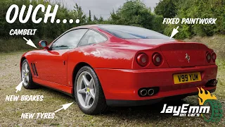 Ferrari 550 18 Month Update: How My First Big Service Cost Over £10,000....