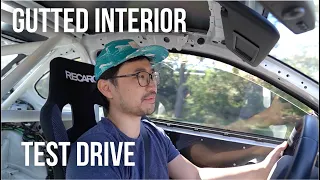 Gutted Interior Test Drive - E92 M3 Track Build Journal Ep.11