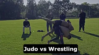 When Four Beautiful Judo Throws Aren't Enough - Judo vs Wrestling