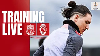 Live Training: Liverpool vs Atalanta | UEFA Europa League