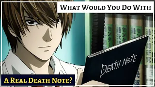 What Would You Do With a Real Death Note? [Would You Use It?]
