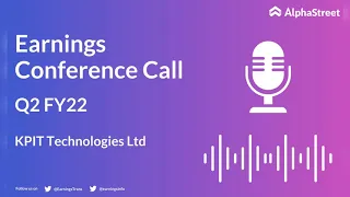 KPITTECH Stock | KPIT Technologies Ltd Q2 FY22 Earnings Concall