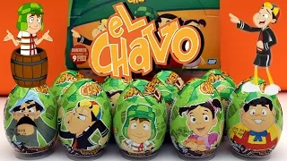 El Chavo del ocho Surprise Eggs: El Chavo, Quico, Don Ramon