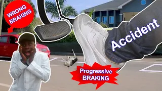 HOW TO BRAKE  SMOOTHLY WHEN DRIVING AN AUTOMATIC CAR