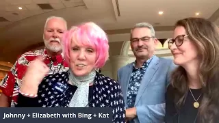 Johnny + Elizabeth with Bing + Kat Kerr