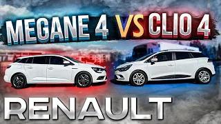 Renault. Megane 4 vs Clio 4. Псков.