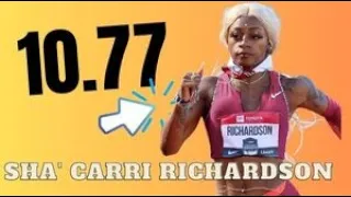 Sha'Carri Richardson SHOCKS THE WORLD! 10.57 rounded up to 10.77  || 2023 Miramar Invitational