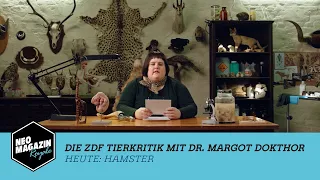 Die ZDF Tierkritik mit Dr. Margot Dokthor: Hamster| NEO MAGAZIN ROYALE mit Jan Böhmermann -  ZDFneo