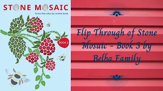 Flip Through of Stone Mosaics - Book 3 by Belba Family