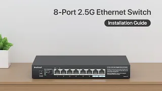 How to Set up Your BrosTrend 8-Port 2.5G Ethernet Network Switch