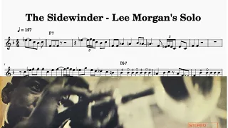 Lee Morgan - The Sidewinder transcription