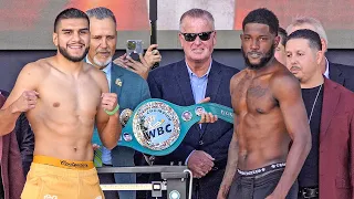 Jesus Ramos Jr vs. Erickson Lubin • FULL WEIGH IN & FACE OFF | ShowTime Boxing PPV